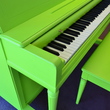 1951 Lime Green Wurlitzer Studio Piano - Upright - Studio Pianos