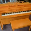 1969 Orange Conover Spinet Piano - Upright - Spinet Pianos