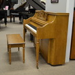 1997 Charles R Walter oak console piano - Upright - Console Pianos