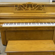 1997 Charles R Walter oak console piano - Upright - Console Pianos