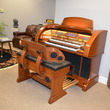 Lowrey Imperial organ, warm oak cabinet - Organ Pianos