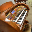 Lowrey Imperial organ, warm oak cabinet - Organ Pianos