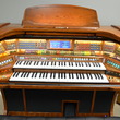 Lowrey Imperial organ, warm oak cabinet - Organ Pianos