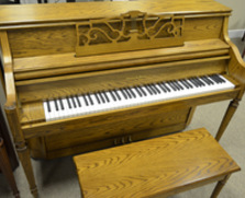 Charles R. Walter Console Piano