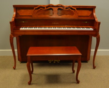 Yamaha M500 Parisian cherry console piano