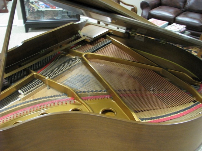 kimball baby grand piano size