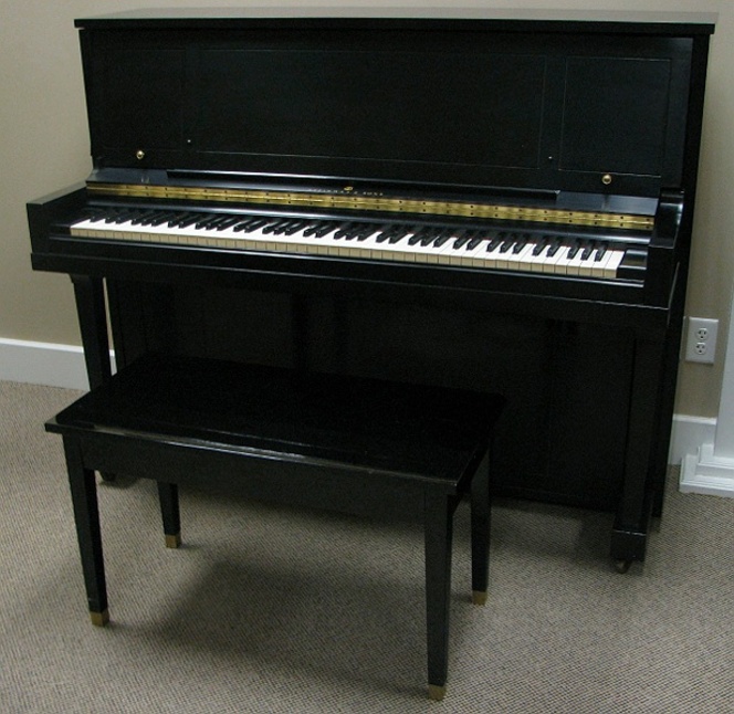 1971 Steinway Studio Upright - Upright - Professional Pianos