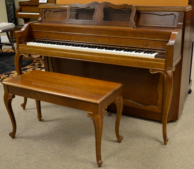 1971 French Provincial Everett Console - Upright - Console Pianos