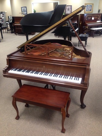 1987 Steinway Model M Chippendale Grand - Grand Pianos